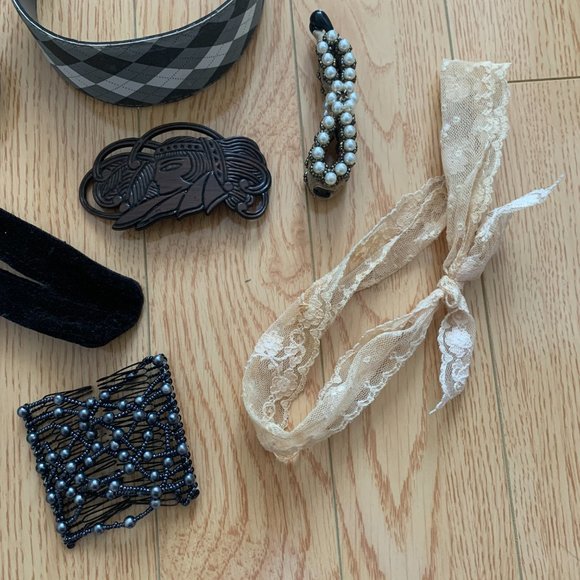 Hair Accessories Clip Bow Headband Bun Donut - Picture 4 of 4